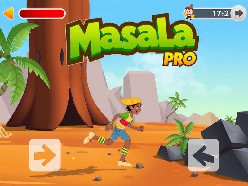 Masala Runner Pro Gameplay Screenshot